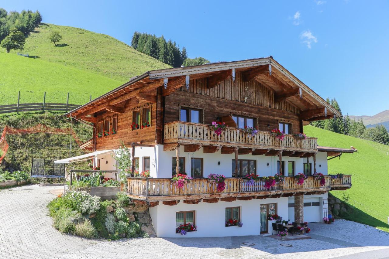 Ferienwohnung Landhaus Hinterglemm Saalbach Exterior foto