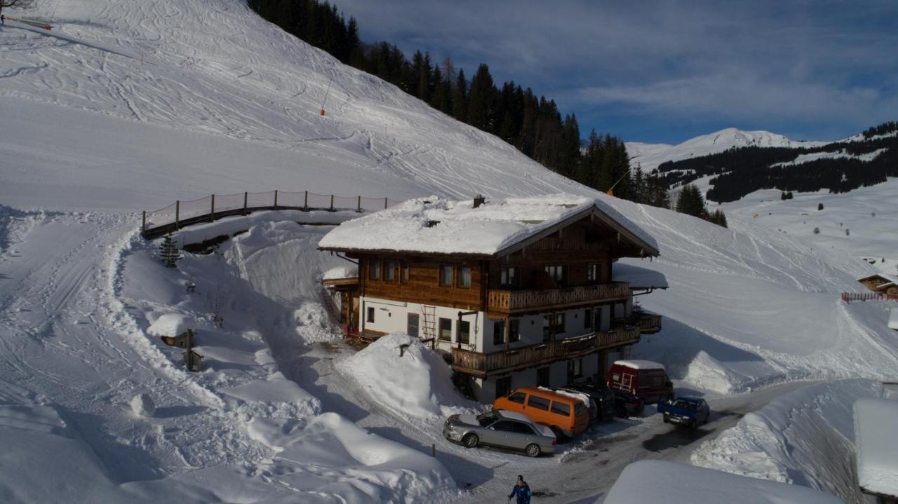 Ferienwohnung Landhaus Hinterglemm Saalbach Exterior foto