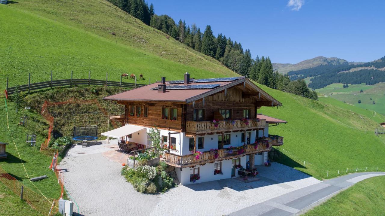 Ferienwohnung Landhaus Hinterglemm Saalbach Exterior foto